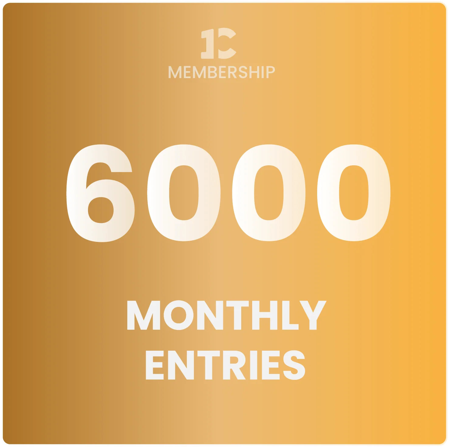 1C Membership 6000 Annual