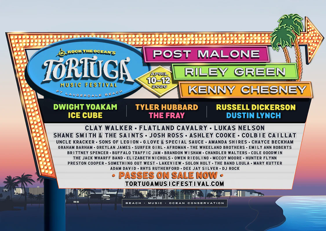 Win a Trip to Tortuga Music Festival